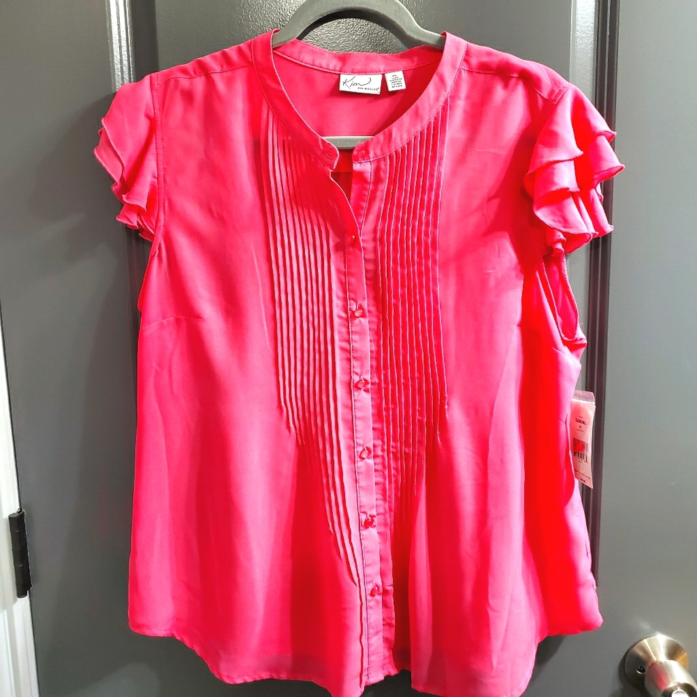 Brand New w/Tags Kim Roger's Blouse Size XL